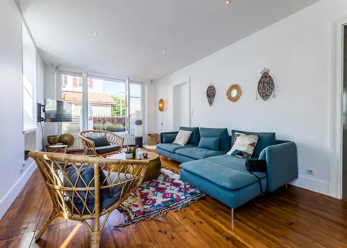 Apartman Aloe Keyweek Architect With Terrace And Garage Biarritz