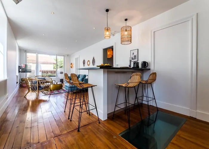 Apartman Aloe Keyweek Architect With Terrace And Garage Biarritz