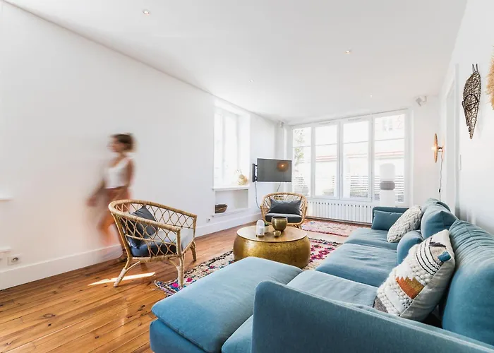 Aloe Keyweek Architect With Terrace And Garage 公寓 比亚里茨